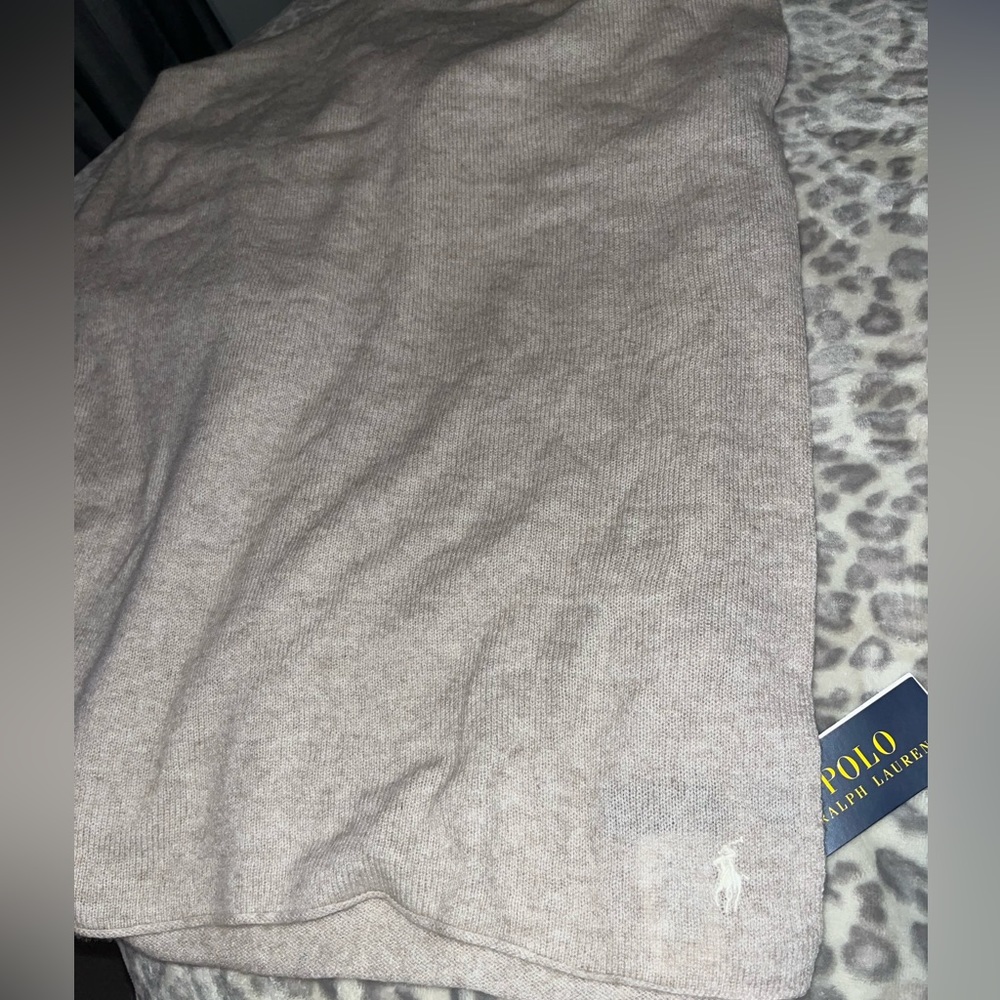 Cashmere Polo Scarf